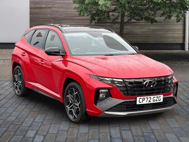 2022 Hyundai TUCSON 1.6 h T-GDi N Line S SUV 5dr Petrol Hybrid Auto Euro 6 (s/s) (230 ps) ESTATE ...