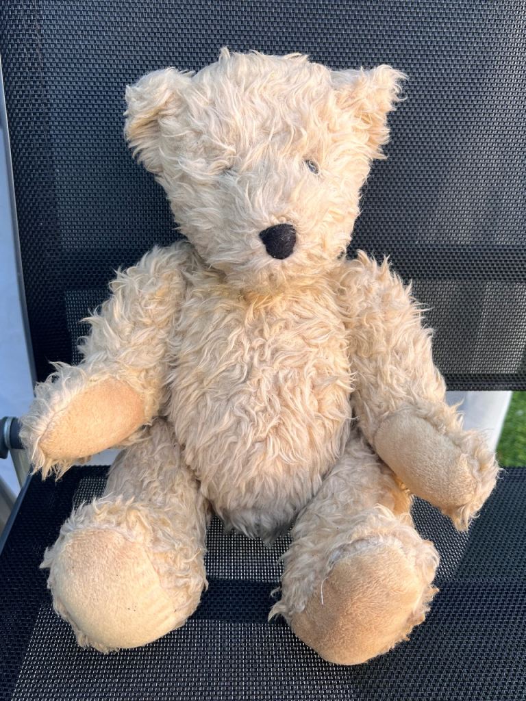 Vintage-Style Collectable Plush Teddy Bear