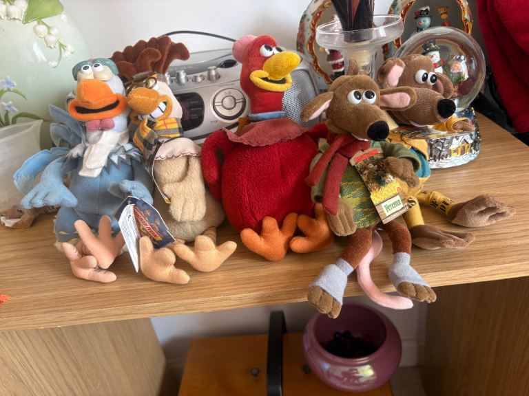 Large Chicken Run Collectibles Bundle – Plush, Figures, DVDs, and More