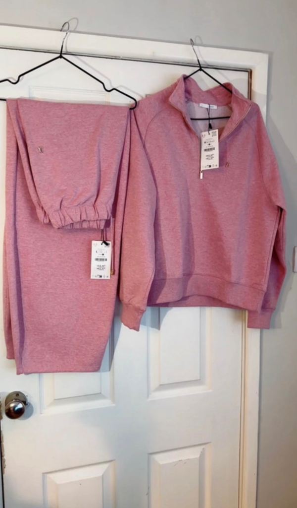 Zara Hoodie and Joggers Co-ord Set- Brand New with Tags