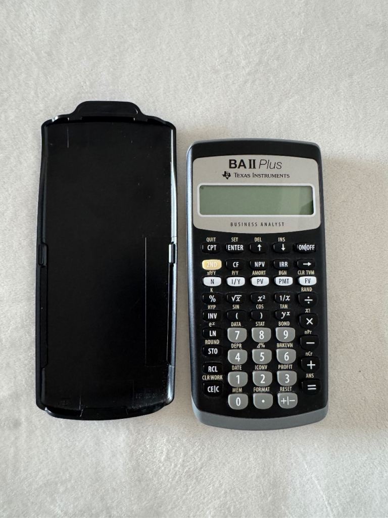 Texas Instruments BA II Plus | CFA-approved calculator 