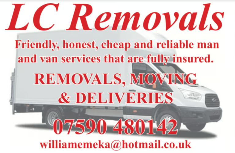 Man And Van Removals Reading - House Move Experts With Urgent Availability! 🚚