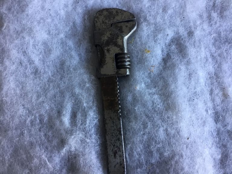 Vintage ajustable spanner
