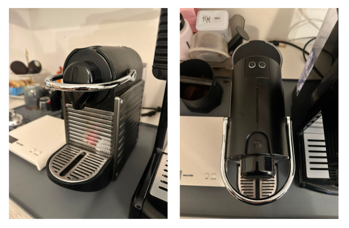 Nespresso Krups Pixie Coffee Machine - Black, Good Condition
