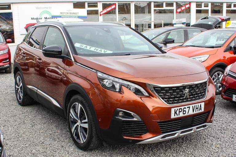 2017 Peugeot 3008 1.2 PureTech GT Line SUV 5dr Petrol Manual Euro 6 (s/s) (130 ps) SUV Petrol Manual