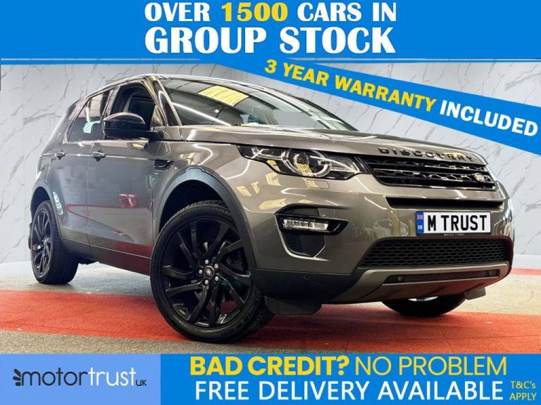 2016 Land Rover Discovery Sport 2.0 TD4 HSE Black SUV 5dr Diesel Auto 4WD Euro 6 (s/s) (180 ps) E...