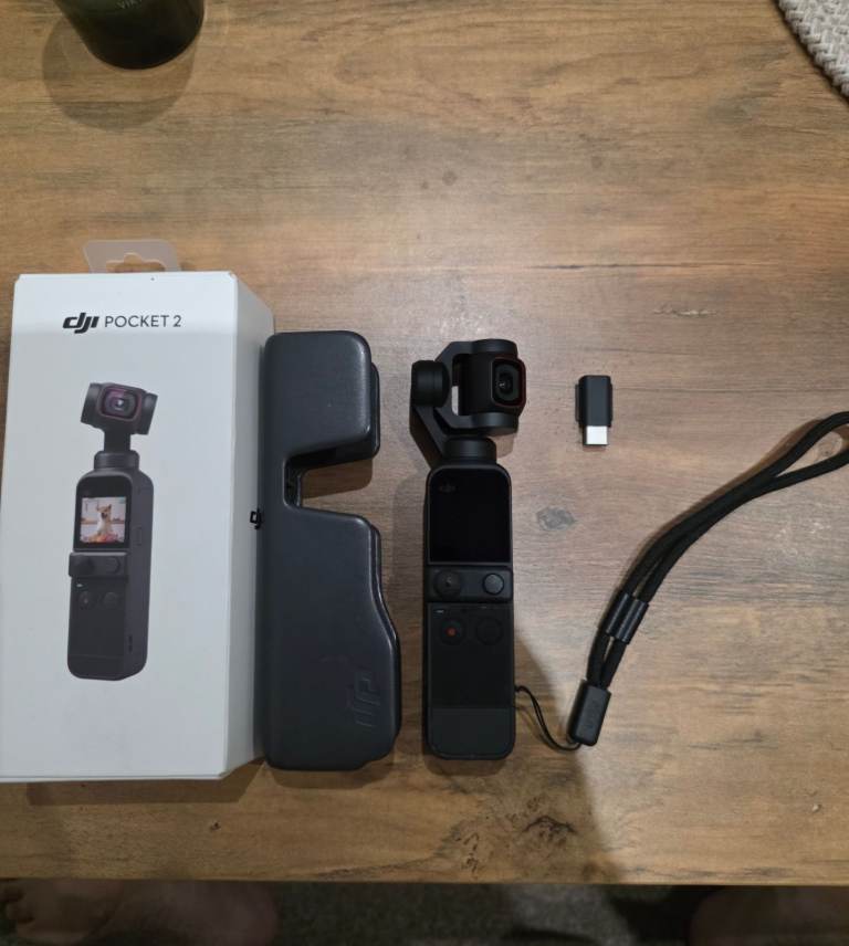 DJI Osmo Pocket 2 Handheld Gimbal Camera – Good Condition