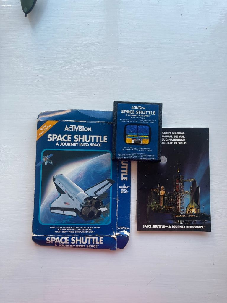 Atari 2600 Space Shuttle: A Journey Into Space - Boxed Game