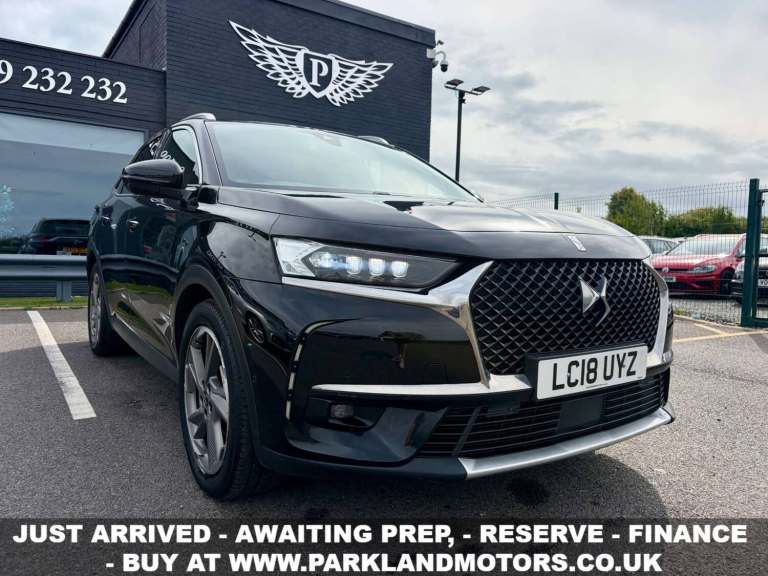 2018 DS Automobiles DS 7 Crossback 1.5 DS7 Crossback Prestige Blue HDi S/S 5dr SUV Diesel Manual