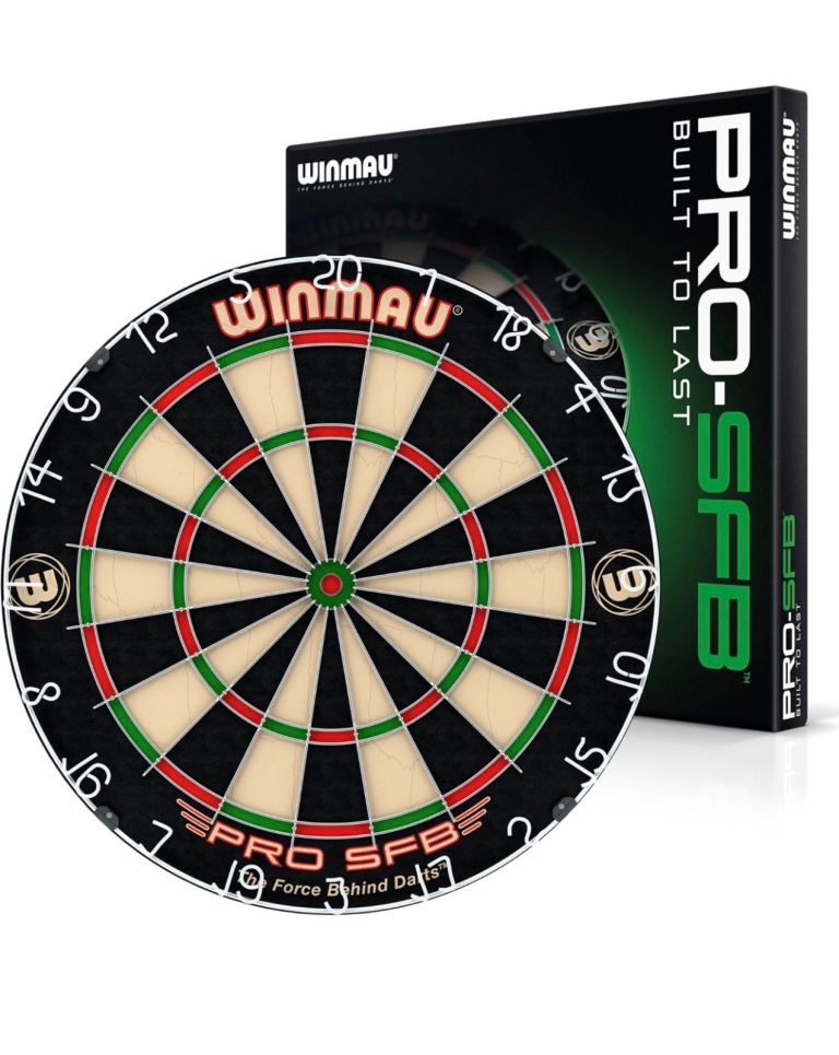 Winmau Pro SFB Bristle Dart Board - Professional Staple Free
