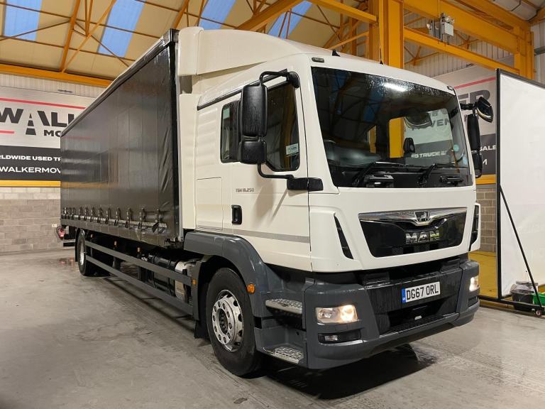 MAN TGM 18.250 *EURO 6* 4X2 CURTAINSIDER - 2017 - DG67 ORL