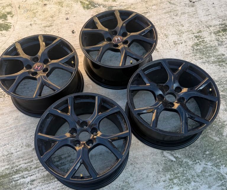 Honda Civic Type R FK2 Genuine 19" Black Alloy Wheels