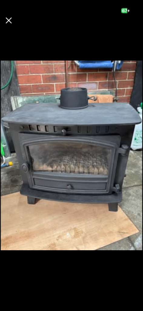 Hunter Herald 8 Multifuel Stove With boiler