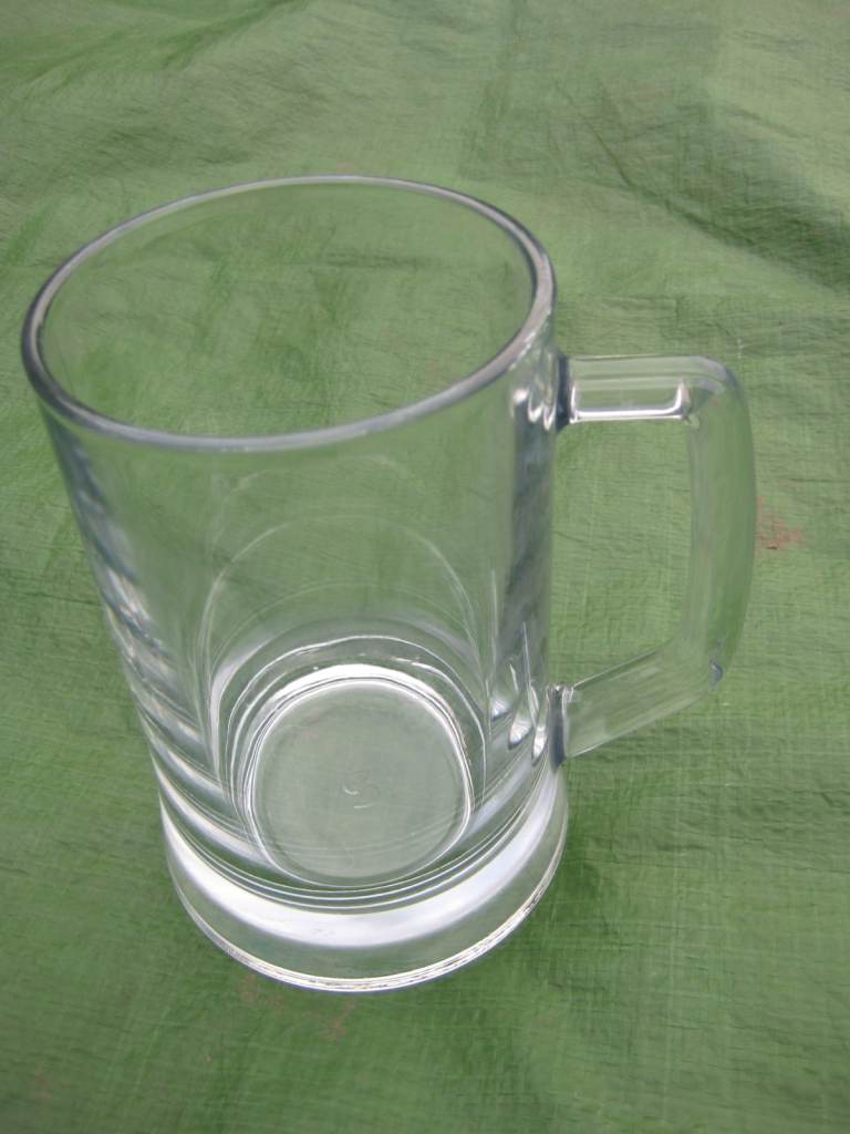 Large Crystal Glass Beer Mug for £8.00