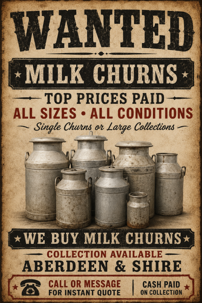 Milk Churns - All Sizes, All Conditions