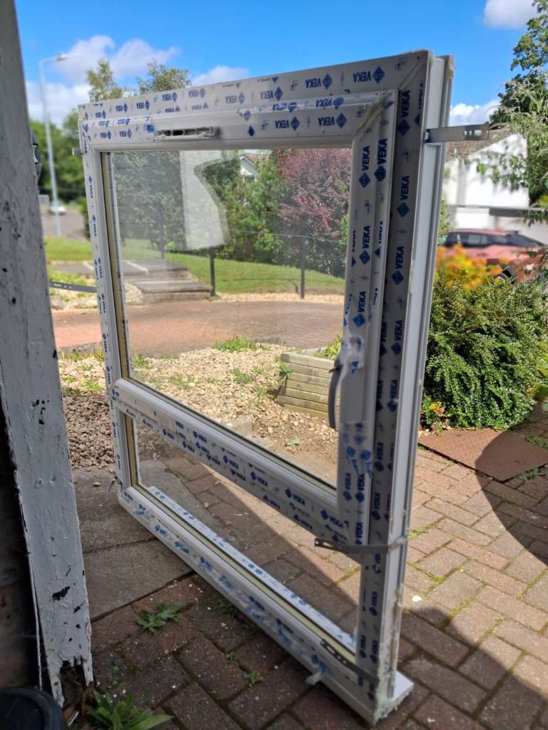 Window frame and glass 