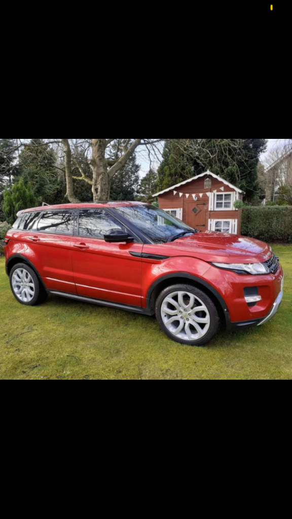 Very Good Condition Automatic Range Rover Evoque 2.2 SD4 Dynamic Luxury 9 Speed 