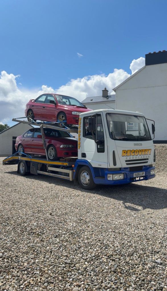 Iveco twindeck recovery lorry 