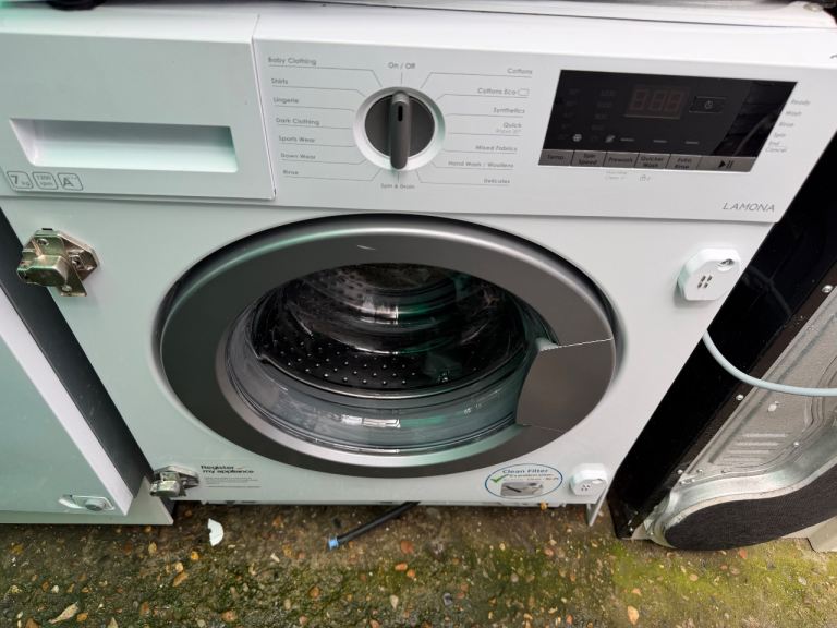Integrated Lemona Washing Machine – Good Condition, Fully Working