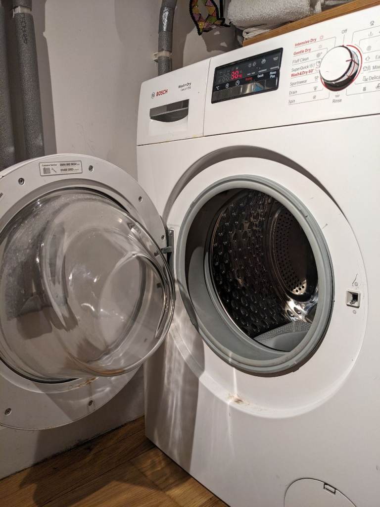 image for Bosch washing machine WVH28360GB no door