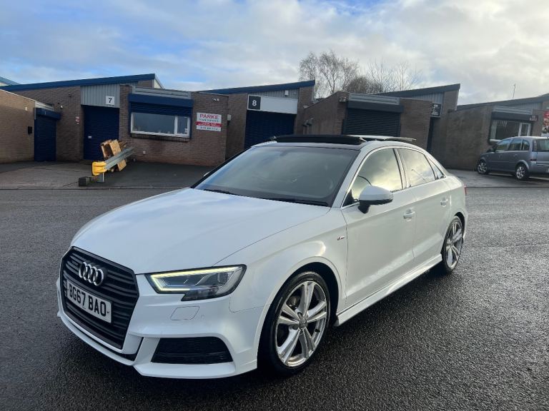 2017 Audi A3 2.0 TDI S line Saloon Semi-Auto, 1968 (cc), 4 doors s3 rs3 rs6 bmw mercedes
