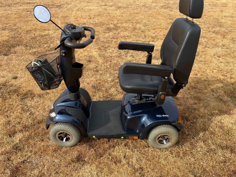 Invacare Orion Mobility Scooter 8MPH in Good Blue Condition