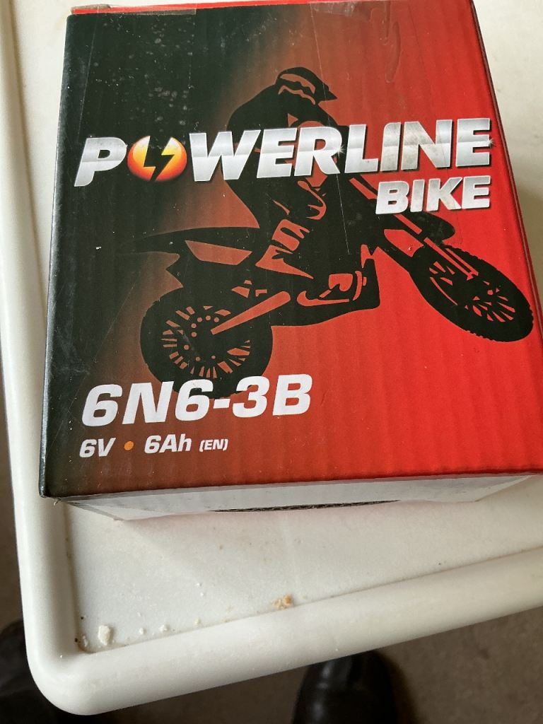 Powerline Bike battery 