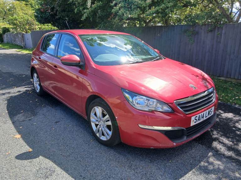 2014 PEUGEOT 308 ACTIVE 1.6 HDI MOT 1 YEAR FSH £20 TAX FSH EXCELLENT