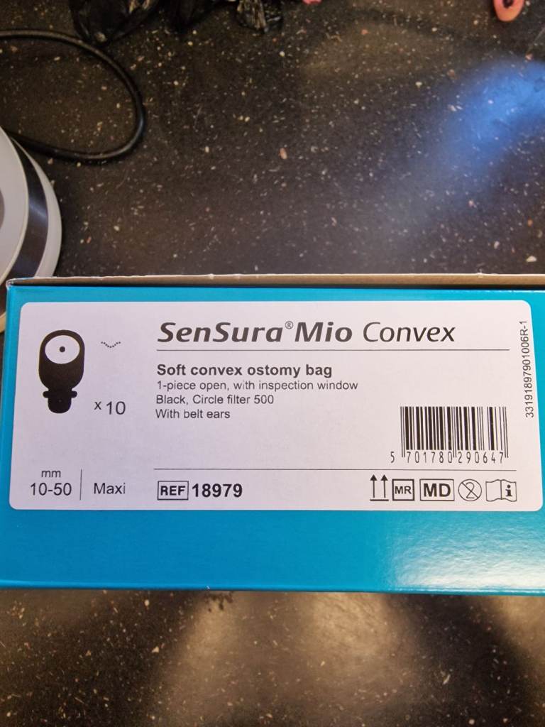 Stoma medical convex large