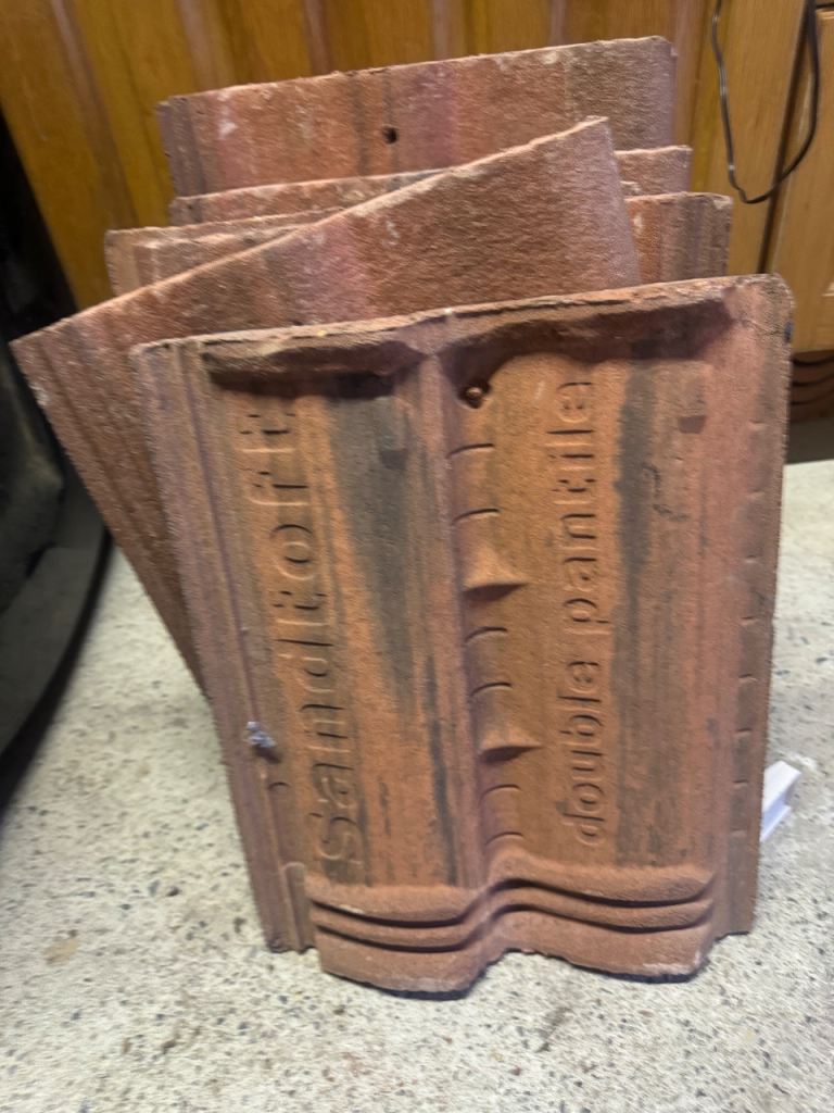 Selection of roof tiles