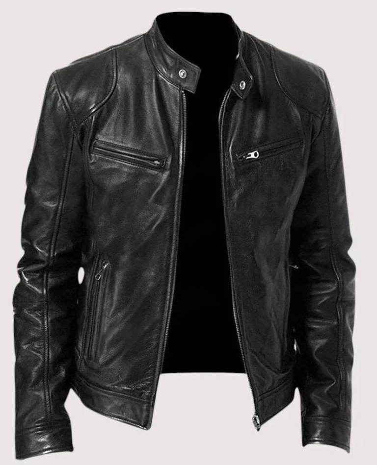 *BRAND NEW IN PACKAGING* Faux leather jacket, men or women.
