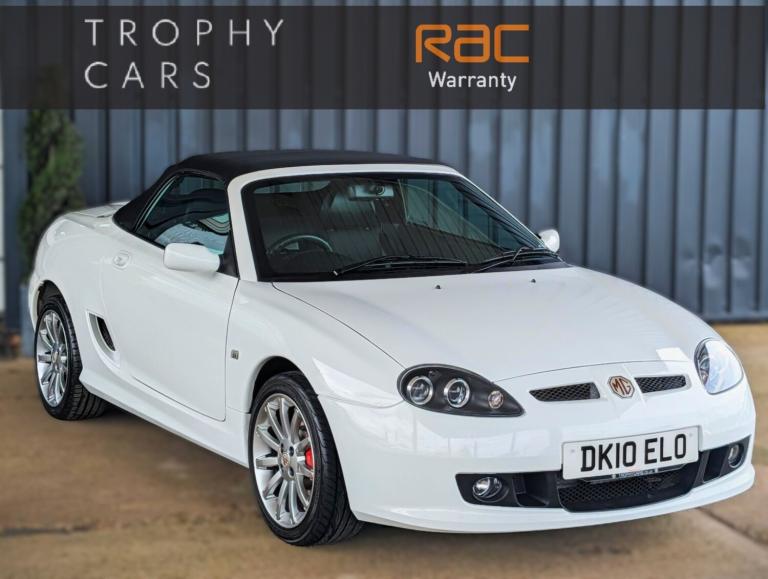 MGTF 135 -25K MILES-RARE WHITE EXAMPLE-NEW CAMBELT-1YR RAC-1YR MOT