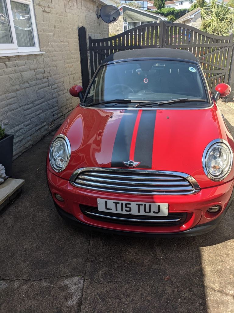 Mini Cooper convertible 
