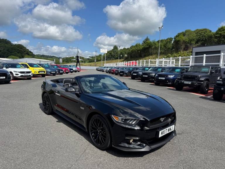 2017 17 FORD MUSTANG 5.0 V8 GT CONVERTIBLE 2DR PETROL SELSHIFT EURO 6 (416 BHP)