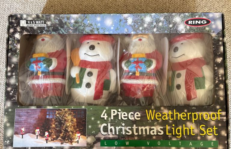 2 vintage sets of  Christmas lights