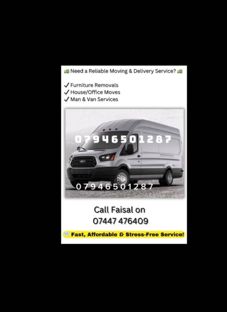 Man with Van /Removal Services/Clearance of Homes/Offices/Warehouses 