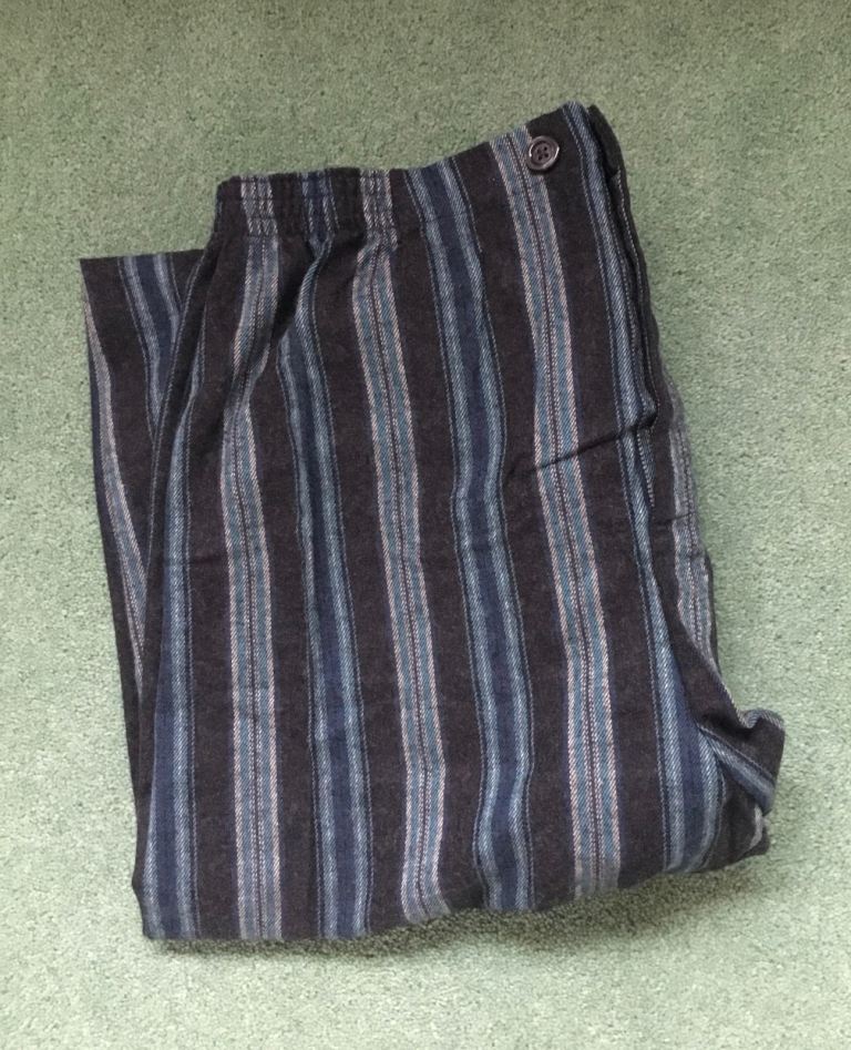 image for Marks & Spencer Brushed Cotton Men’s Pyjama Bottoms Size L
