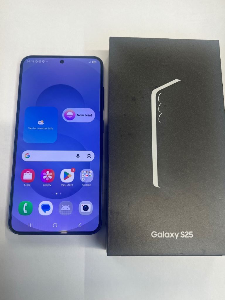 Samsung Galaxy S25 128GB - Blue, Grade A, As Good As New