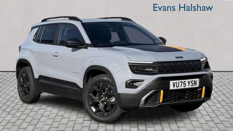 2025 Jeep AVENGER 1.2 E-AWD e-Hybrid The North Face 5dr DCT HATCHBACK PETROL Automatic