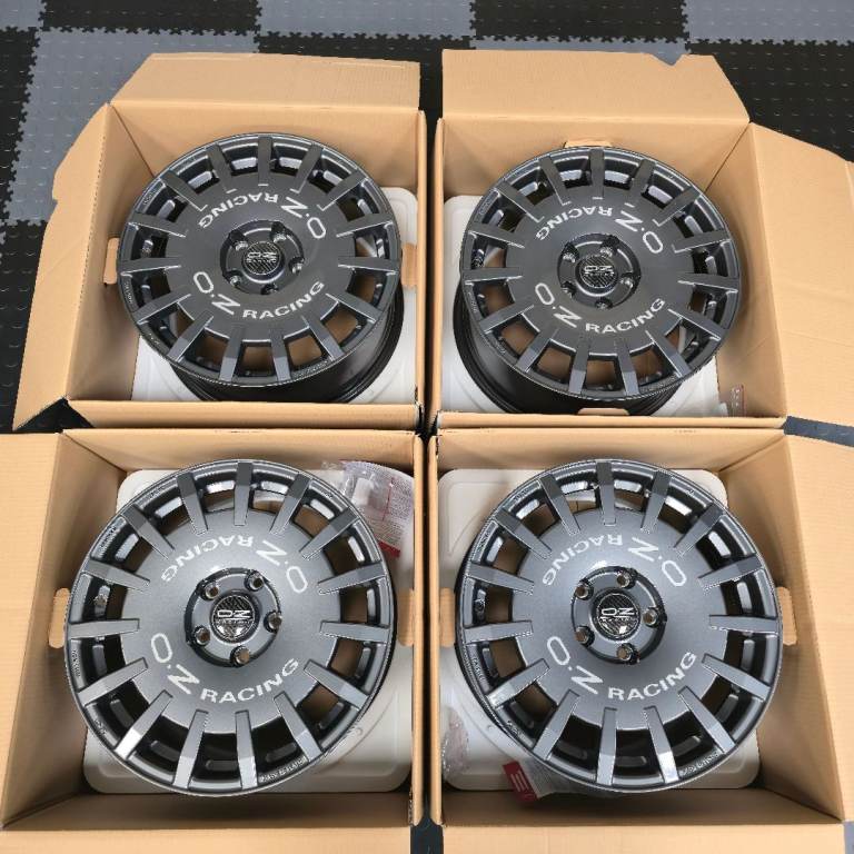 OZ Rally Racing Dark Graphite 5x120 Volkswagen Transporter T5 T6