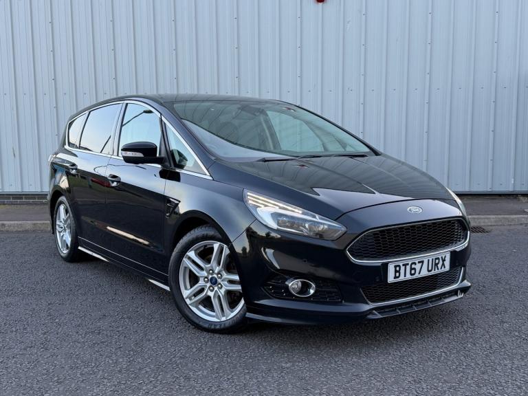 2017 67 FORD S MAX 2.0 TDCI 210 TITANIUM X SPORT AUTO * FSH * 7 SEATS * LEATHER