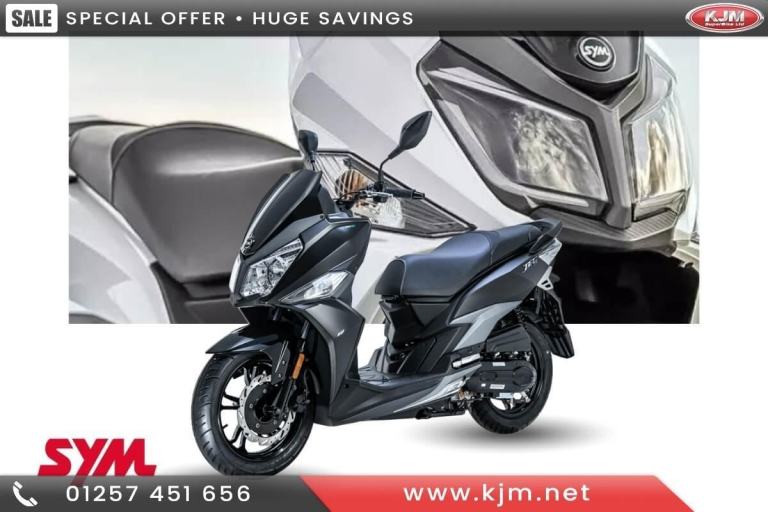 SYM JET 14 AC 125cc NEW Automatic Scooter Commuter Learner Legal A1 CBT Frien...