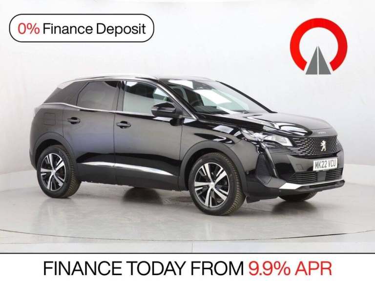 2022 Peugeot 3008 1.2 PureTech GT SUV 5dr Petrol EAT Euro 6 (s/s) (130 ps) HATCHBACK Petrol Autom...