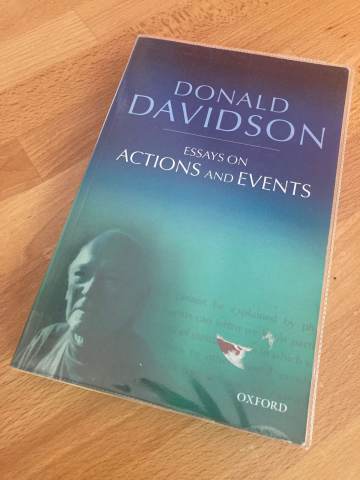 Essays On Actions And Events (Philosophical Essays Of Donald