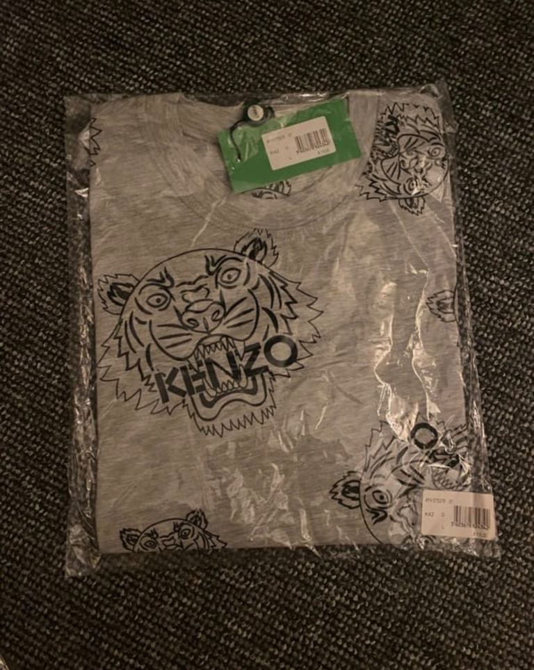 New Kenzo Tiger T-Shirt – White, Grey, Black | in Southall, London ...