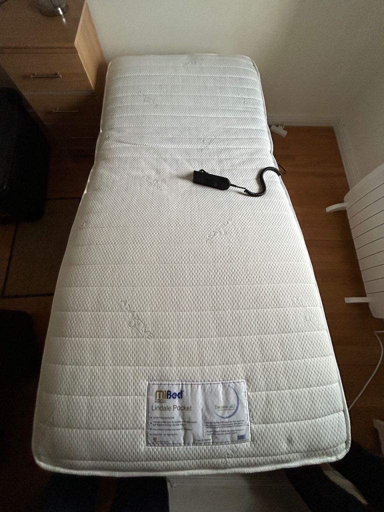 image for Mibed adjustable electric single bed