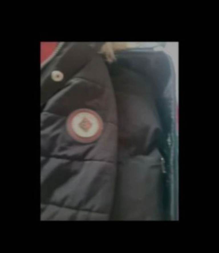  LEVIS Black Puffer Jacket