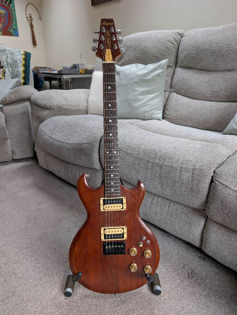 Aria Pro II CS-250 Cardinal guitar