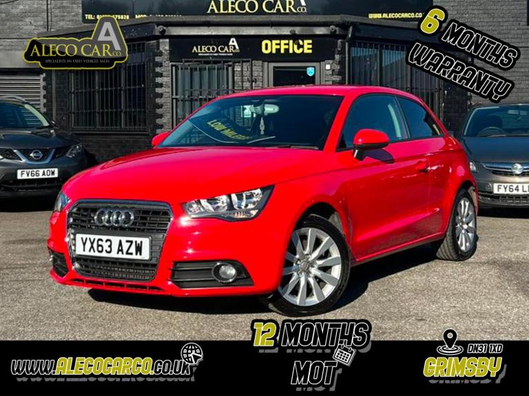AUDI A1 1.4 TFSI Sport Red Manual Petrol 2013