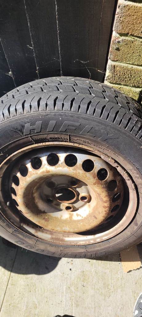 Vw t5 spare wheel